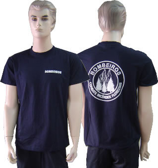 T-Shirt Bombeiro Combate Incêndios Florestais
